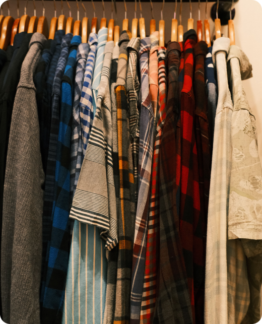 Streetwear garments made from recycled-yarn fleece